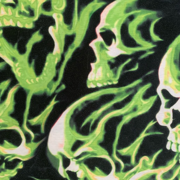 Lime skull tee - Picture 3 of 3